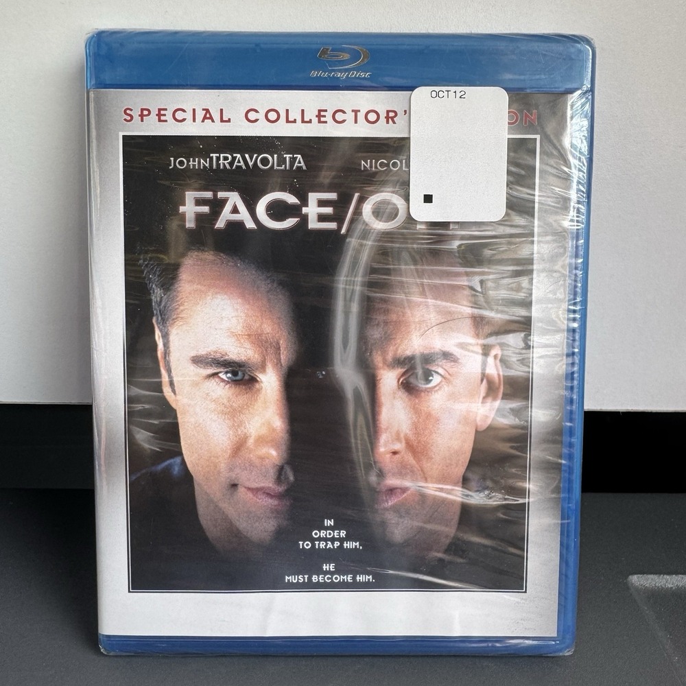 NEW & SEALED Face/Off Special Collector's Ed Blu-Ray John Travolta Nicolas Cage